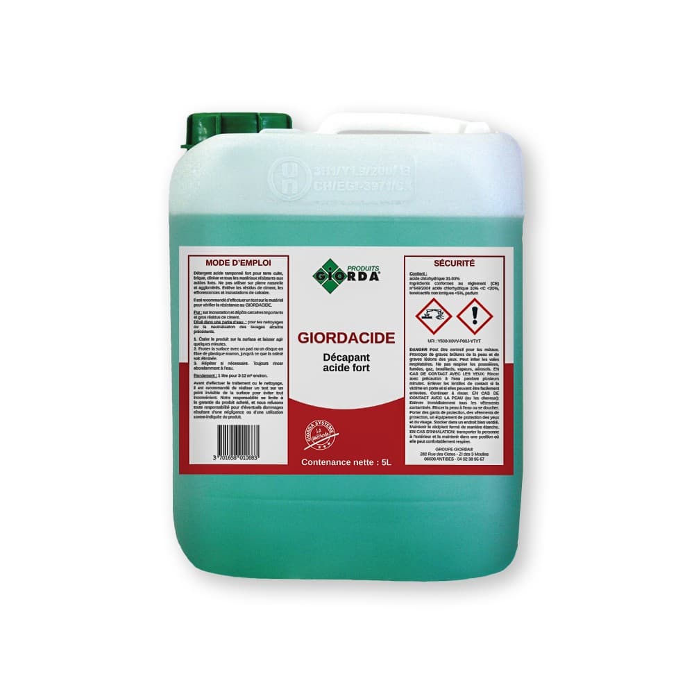 Giordafort 5l — carrelage disponible chez Cash Carrelage à Fréjus