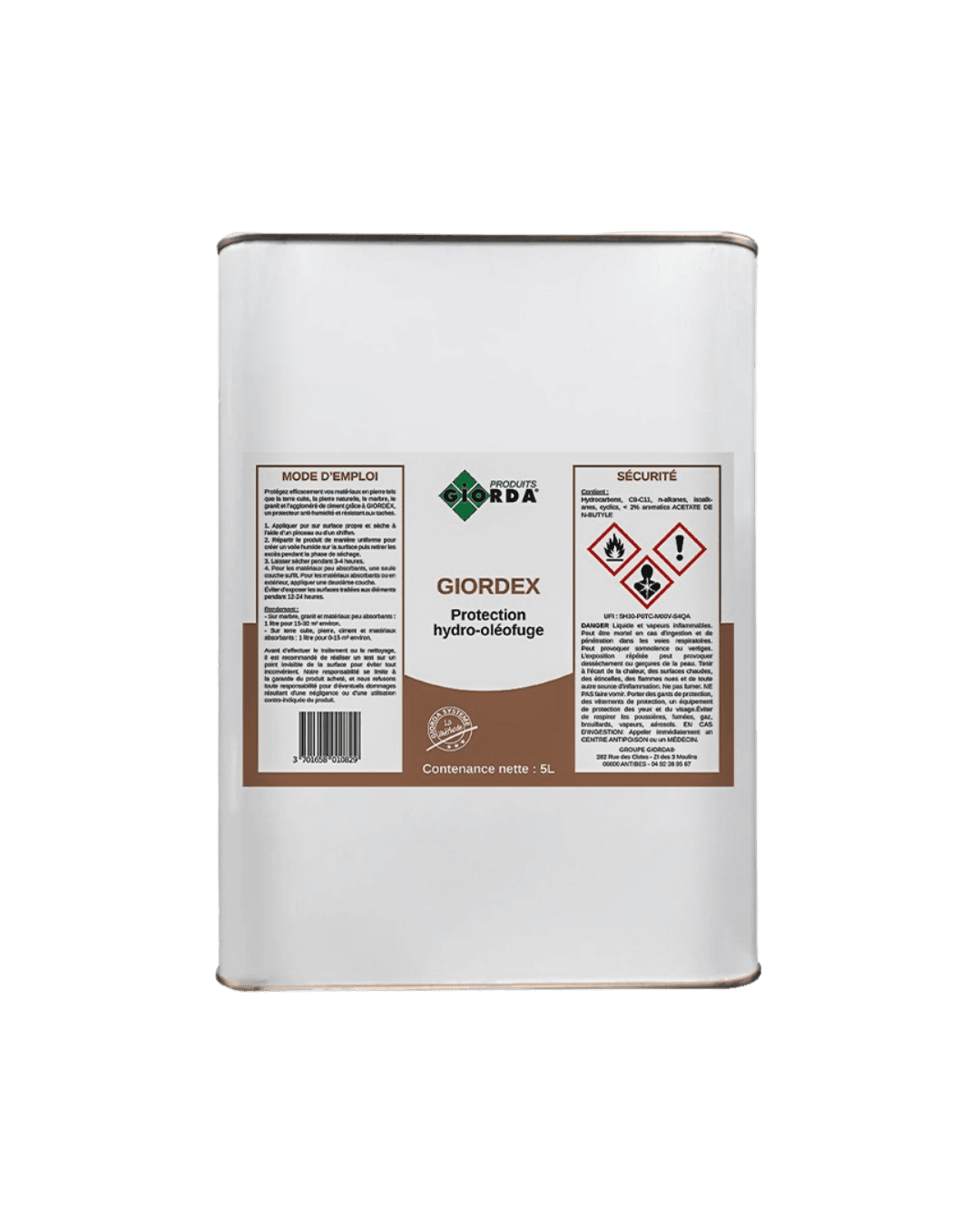 Giordex 5l — carrelage disponible chez Cash Carrelage à Fréjus