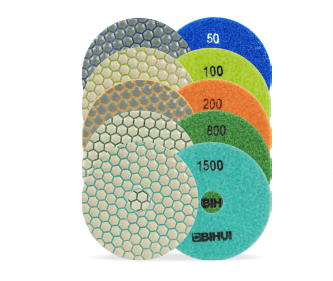 Disques de polissage résine diamantés – Ø 100 mm — carrelage disponible chez Cash Carrelage à Fréjus