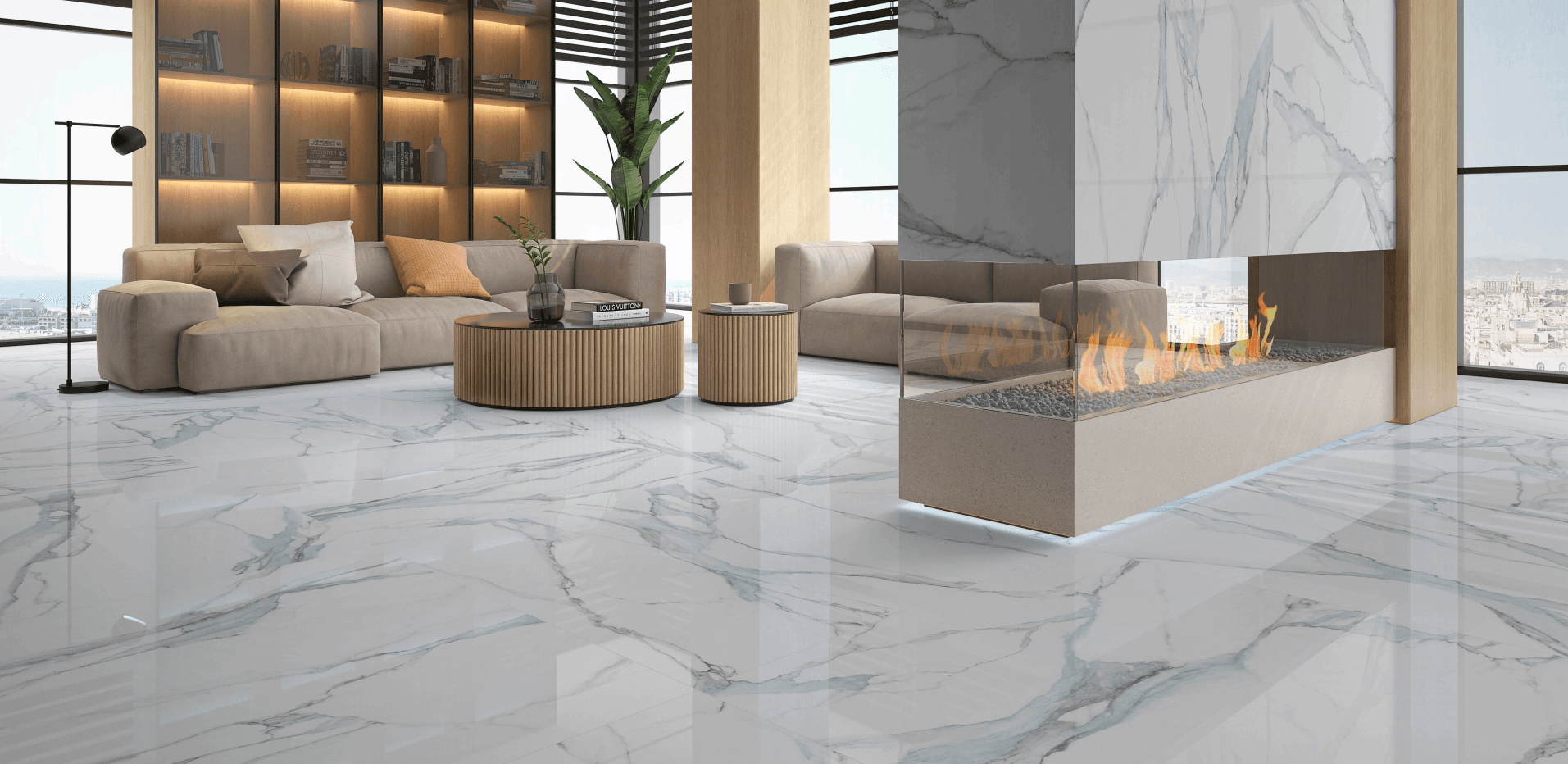 Série GV Fantasy Poli Brillant 60×120 – 3 coloris — carrelage disponible chez Cash Carrelage à Fréjus