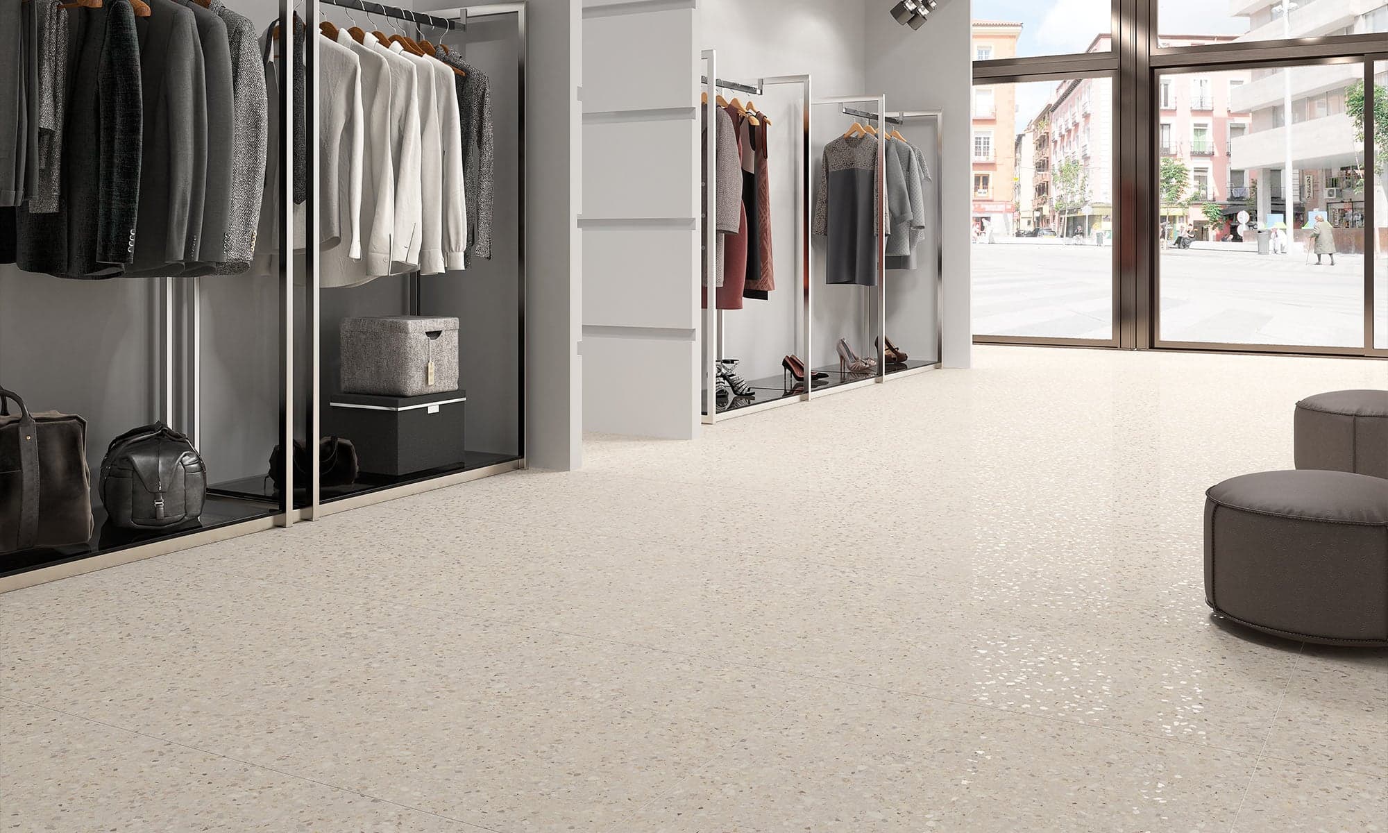 Série TERRAZZO 80X80 — carrelage disponible chez Cash Carrelage à Fréjus