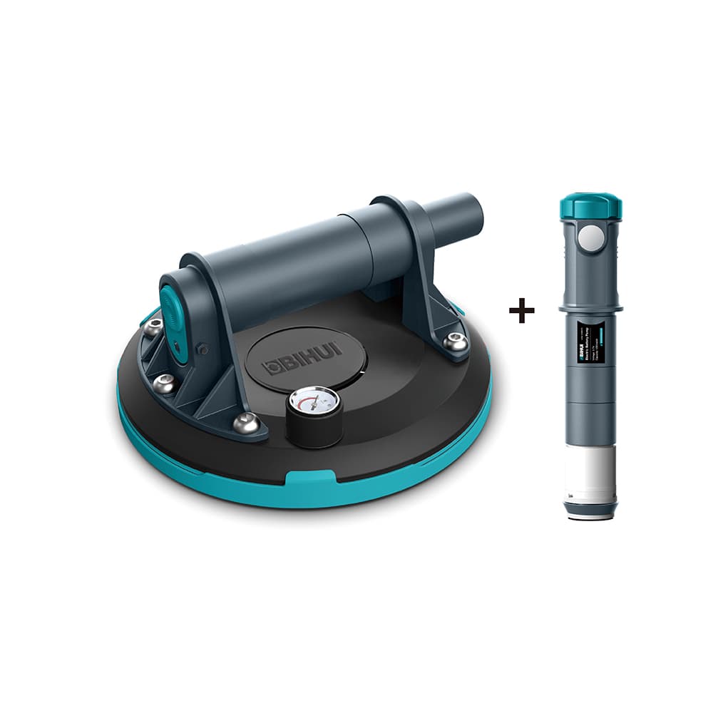 Ventouse à batterie avec manomètre – EPB0002 — carrelage disponible chez Cash Carrelage à Fréjus